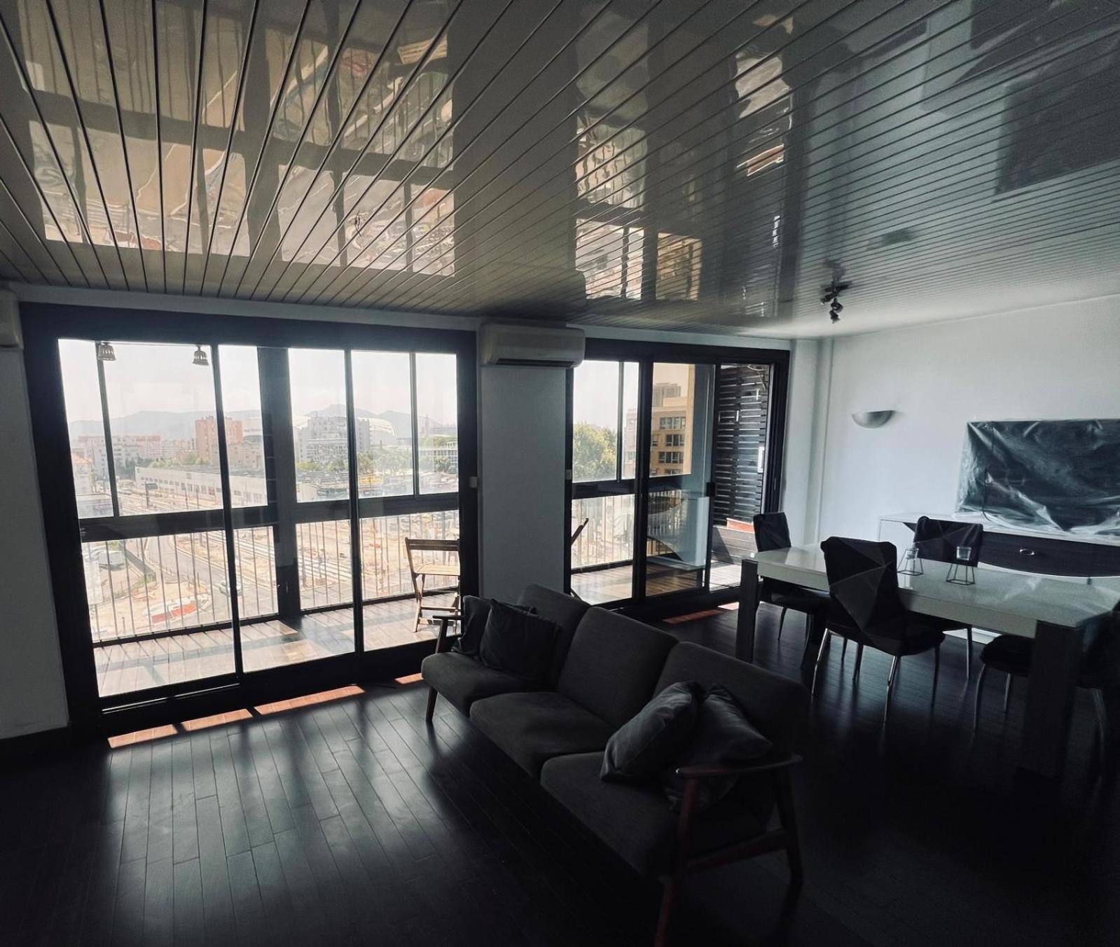 Appartement 2 Chambre Et Grand Sejour 100M2 A 5 Min Du Stade Velodrome Marseilles Exterior foto